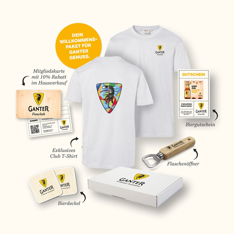 Willkommenspaket GANTER-Fanclub