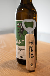 Load image into Gallery viewer, GANTER Flaschenöffner mit Holzgriff
